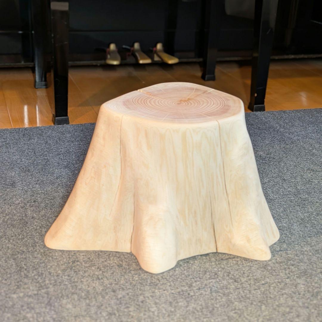 檜　切り株　高さ約19.5㎝