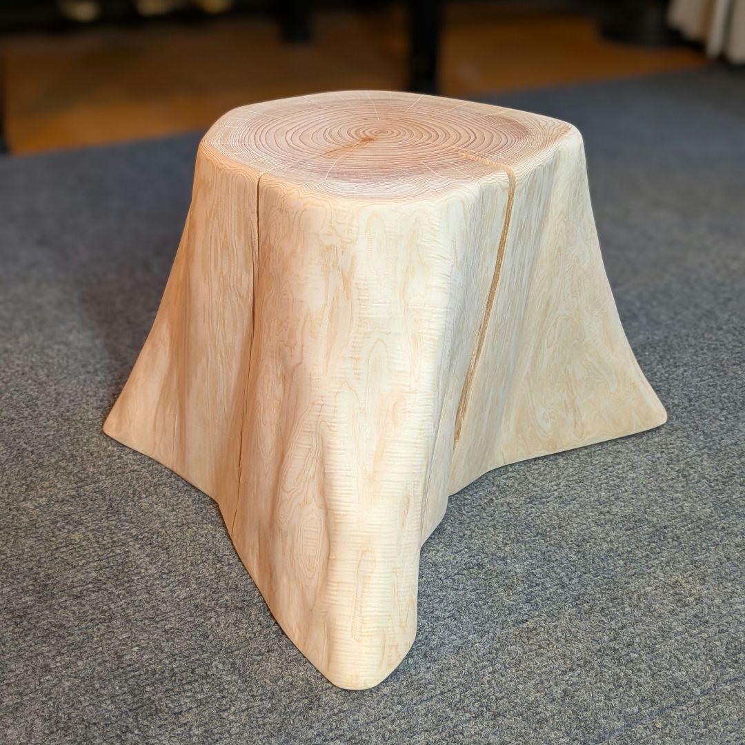 檜　切り株　高さ約19.5㎝