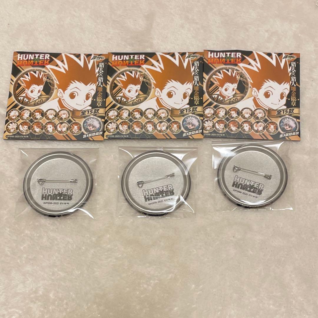 ハンターハンター 缶バッジ キルア レオリオ マチ - メルカリ