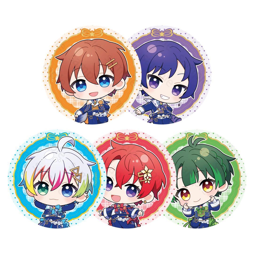 新品☆すたぽら【Relu】4周年記念☆SD☆缶バッジ☆第12弾☆2点セット