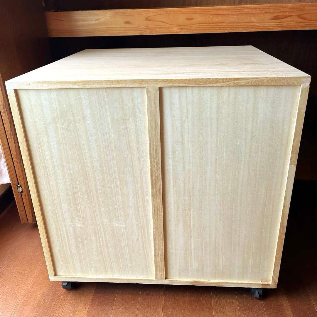 【金欠太郎です】桐 押入れタンス キャスター付き