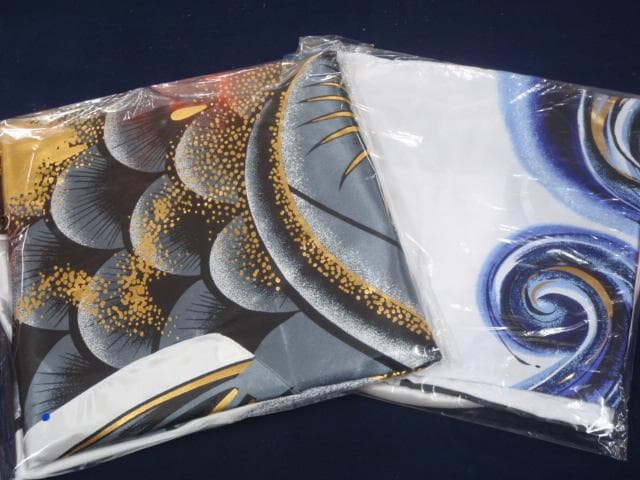 半額以下！定価19万●撥水ポリエステル 東旭 雅 ４m6点セット 新品鯉のぼり●