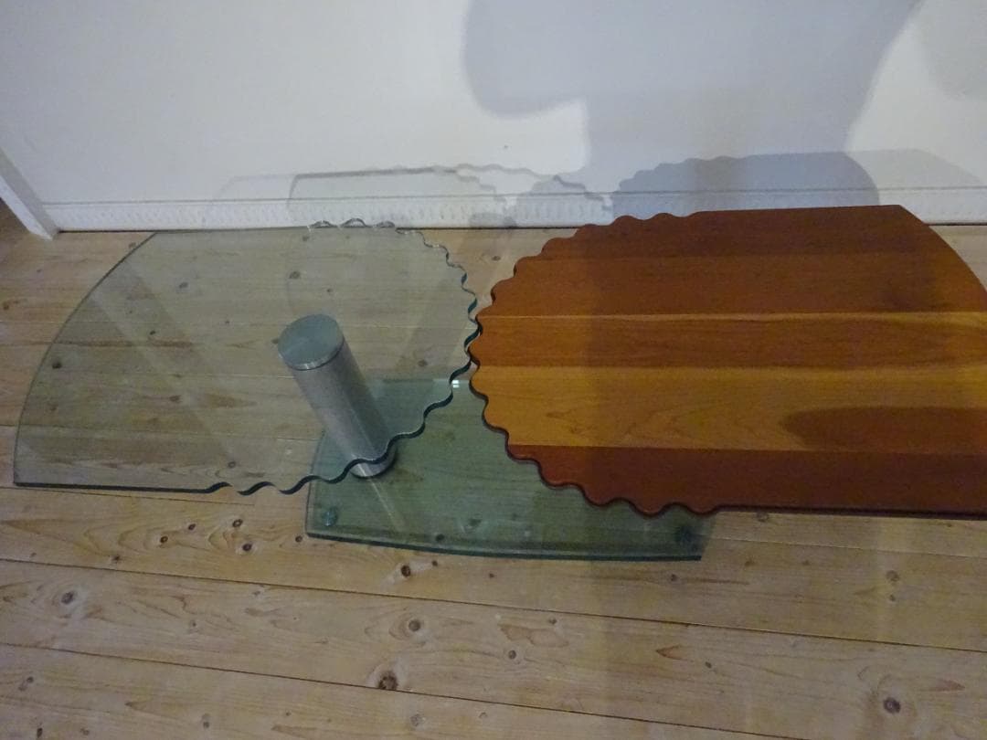 IDC大塚家具　ドイツ　ロナルドシュミット　可動式　センターテーブル　美品