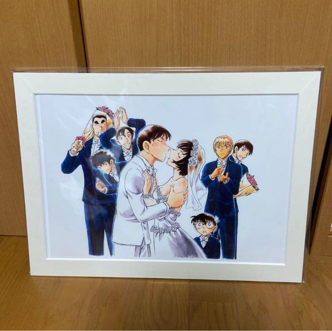 名探偵コナン 複製原画 ハロウィンの花嫁 特大 - メルカリ