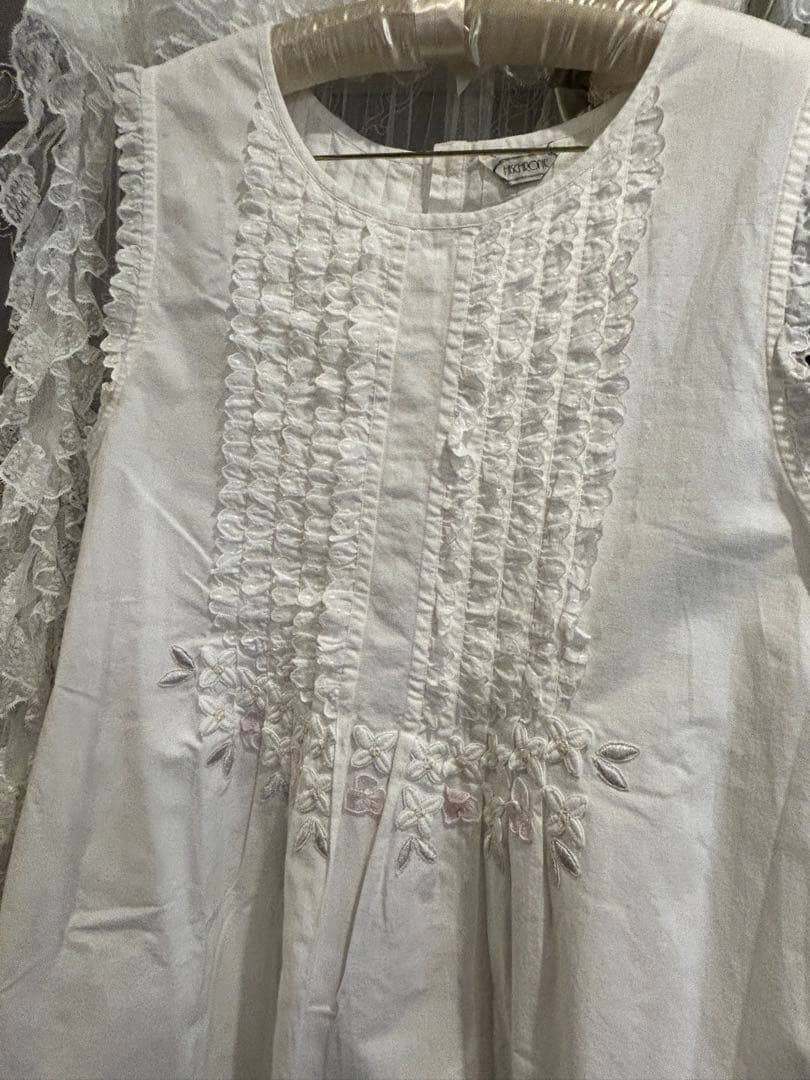 さえらヒスクローネ可愛いエプロン❤️おまけ中古ポテチーノ割烹着