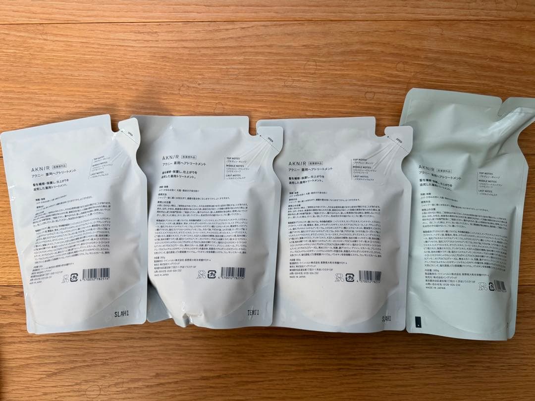 AKNIR トリートメント　4点セット