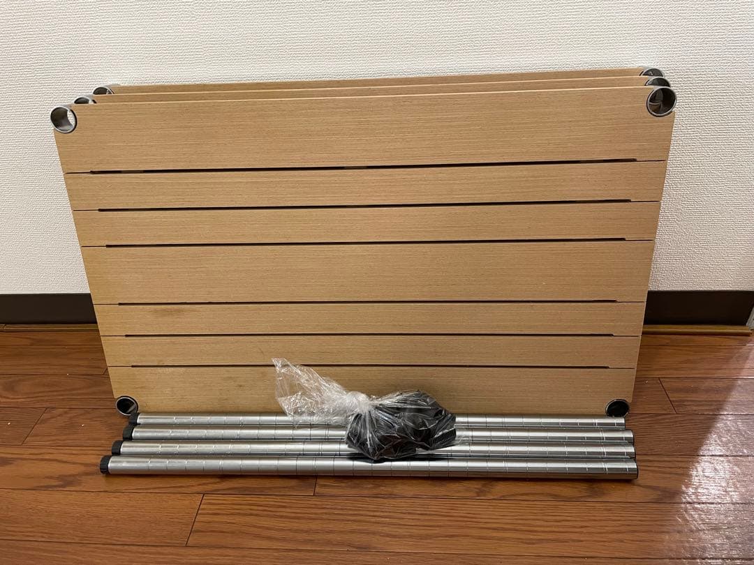 ホームエレクター　ブランチシェルフ 3枚セット ナチュラル600×350 ラック