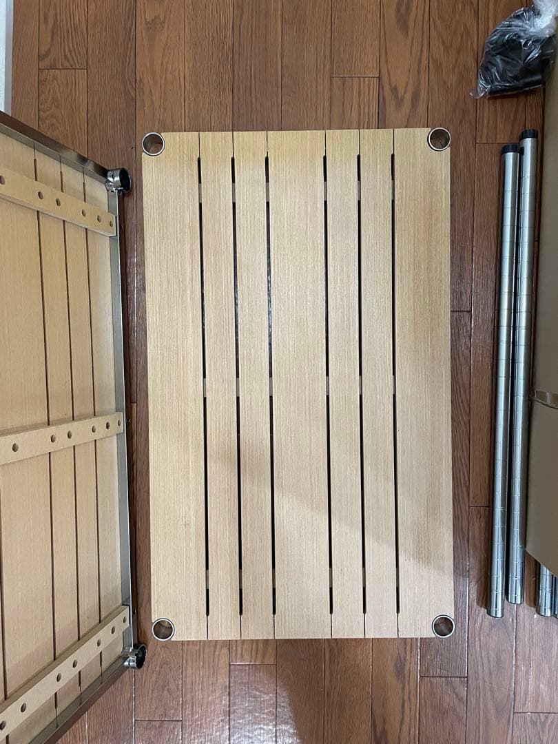 ホームエレクター　ブランチシェルフ 3枚セット ナチュラル600×350 ラック