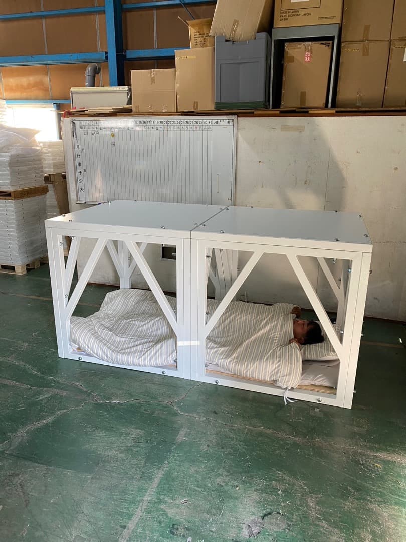 耐荷重75トン地震・耐震シェルター　タイプ1 　収容人数最大4人　防災