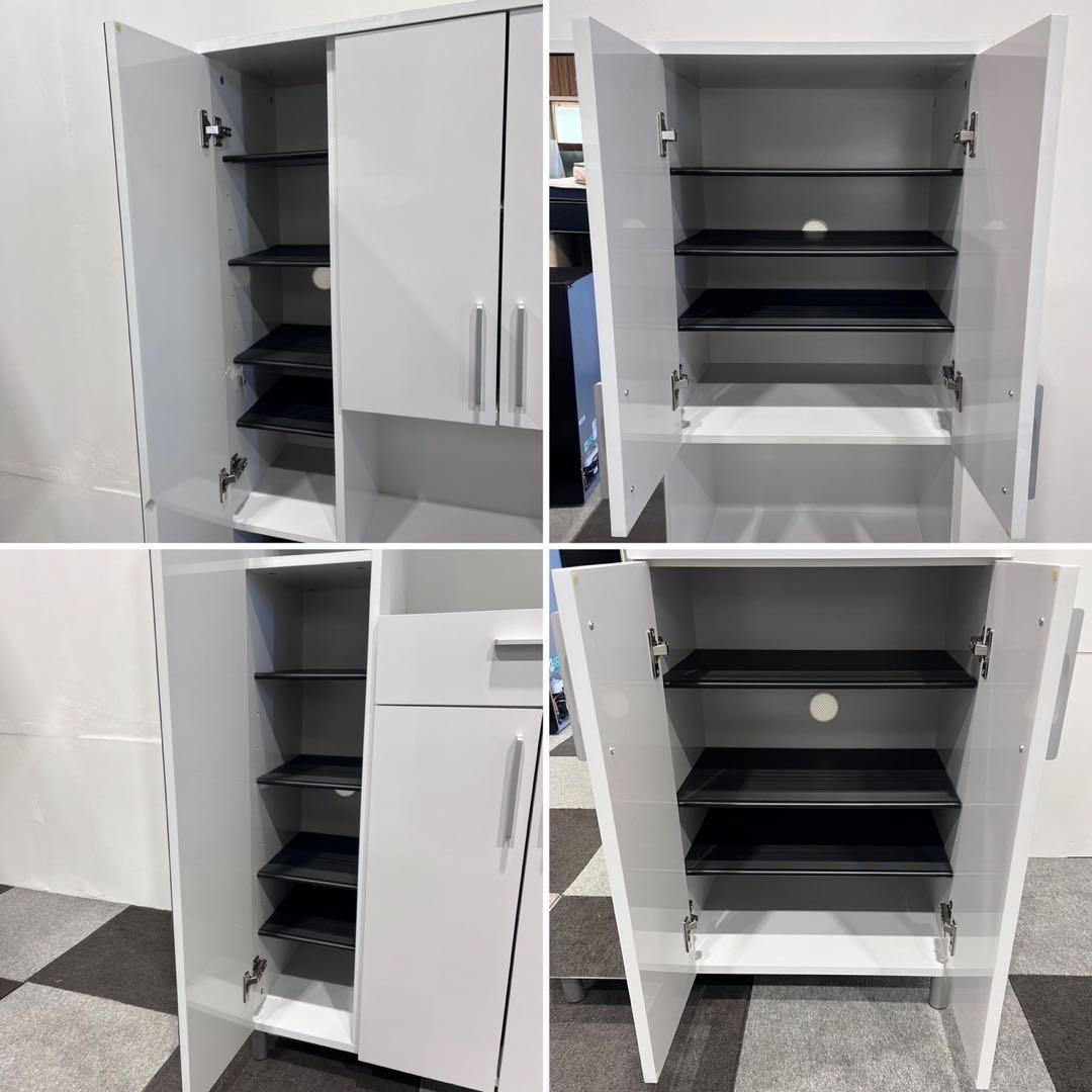 ニトリ シューズボックス SANREMO2 ミラー 幅 73cm 家具Oc074 - メルカリ