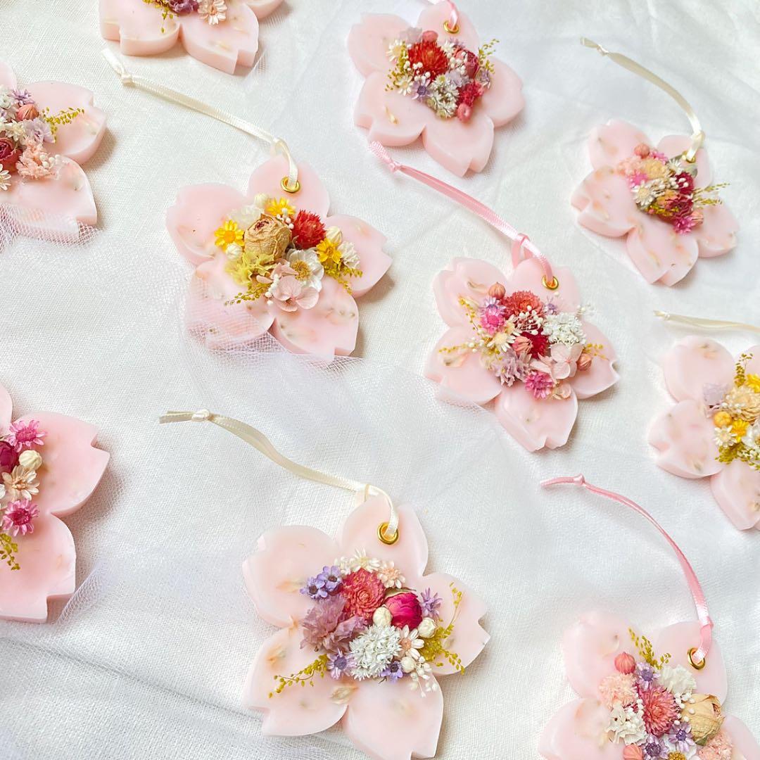 桜のアロマワックスバー/アロマワックスサシェ/オーダーページ/香りお選び下さい