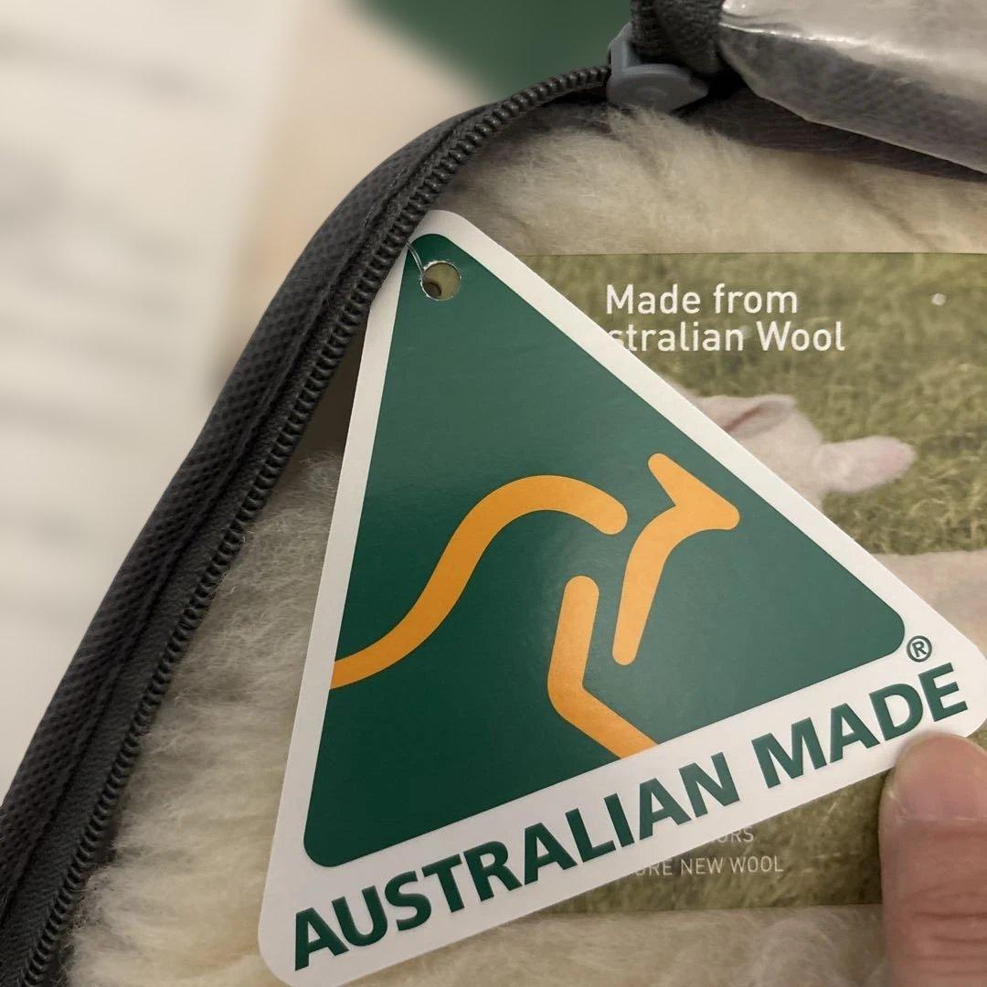 Woolstar 洗えるウール毛布 シングル オーストラリア産 未使用