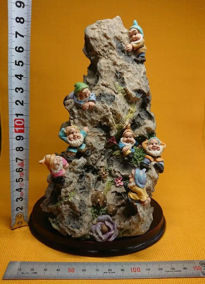 ヨーロッパ　人形　七人の小人　彫像　置物　インテリア　工芸品　美術品　A2765