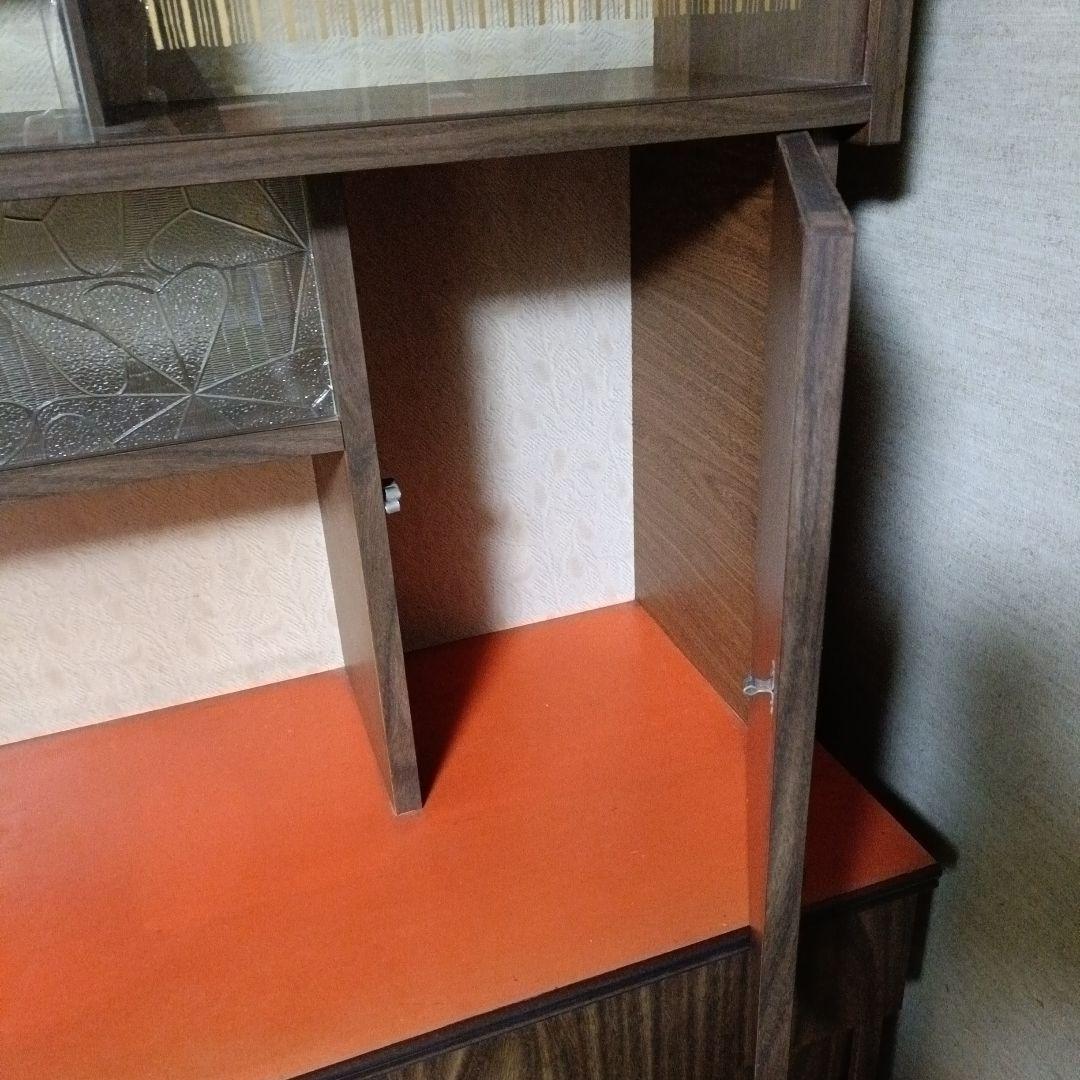 昭和レトロ　木製キャビネット