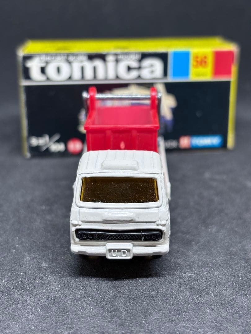 トミカ 日本製 黒箱 56 UDコンドル リフトアームトラック スーパー