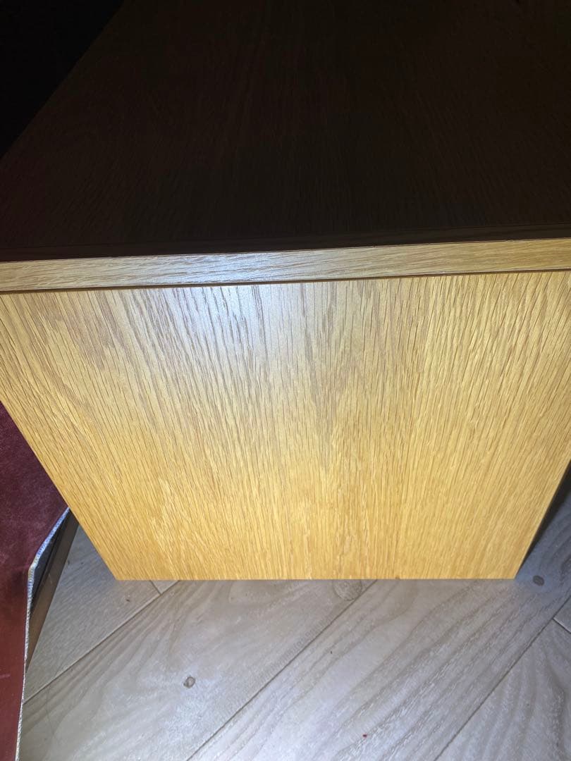 ☆大人気☆ 無印良品　ステンレスユニットシェルフ　ボックスオークチェストMUJI