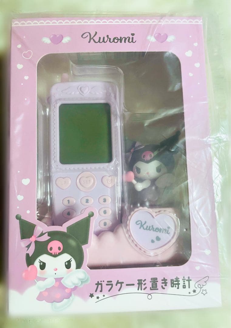 サンリオ ガラケー形置き時計 クロミ - メルカリ