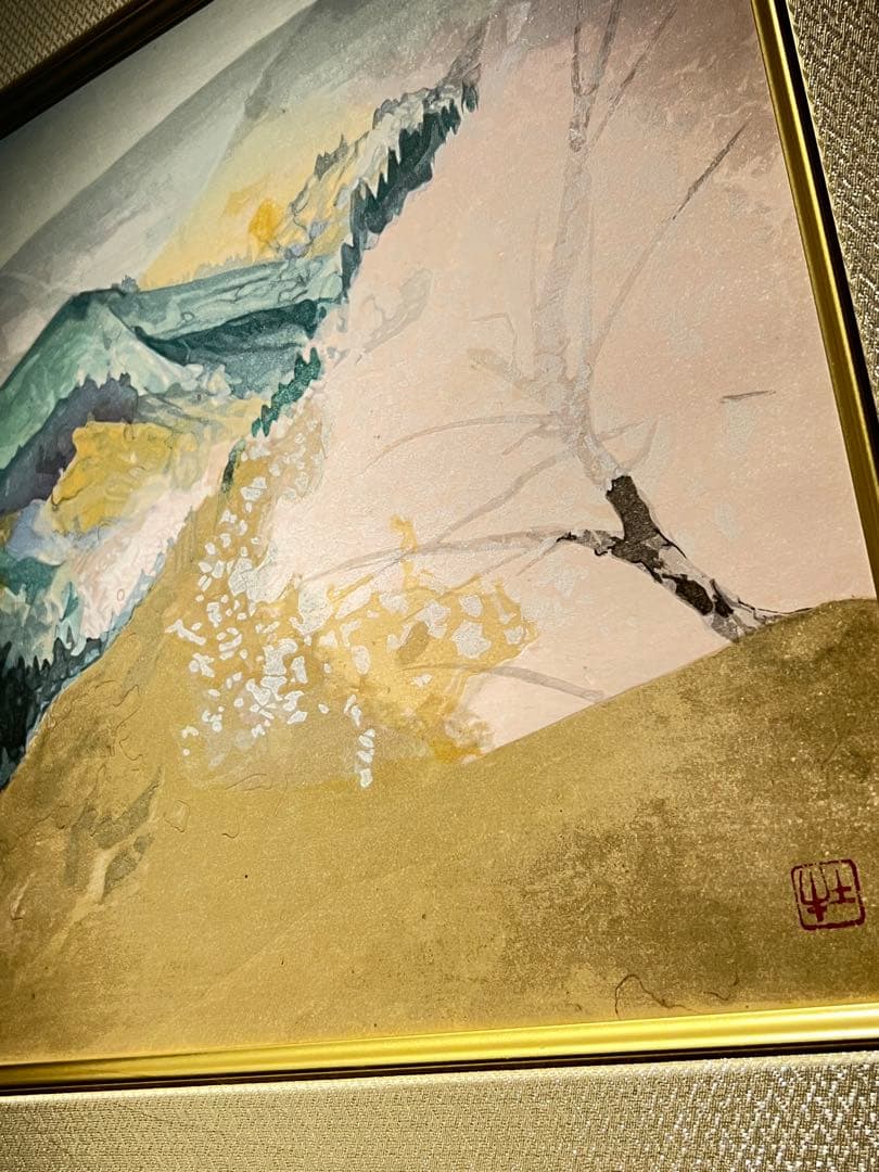 美品　奥村土牛【吉野懐古】限定250 lithograph