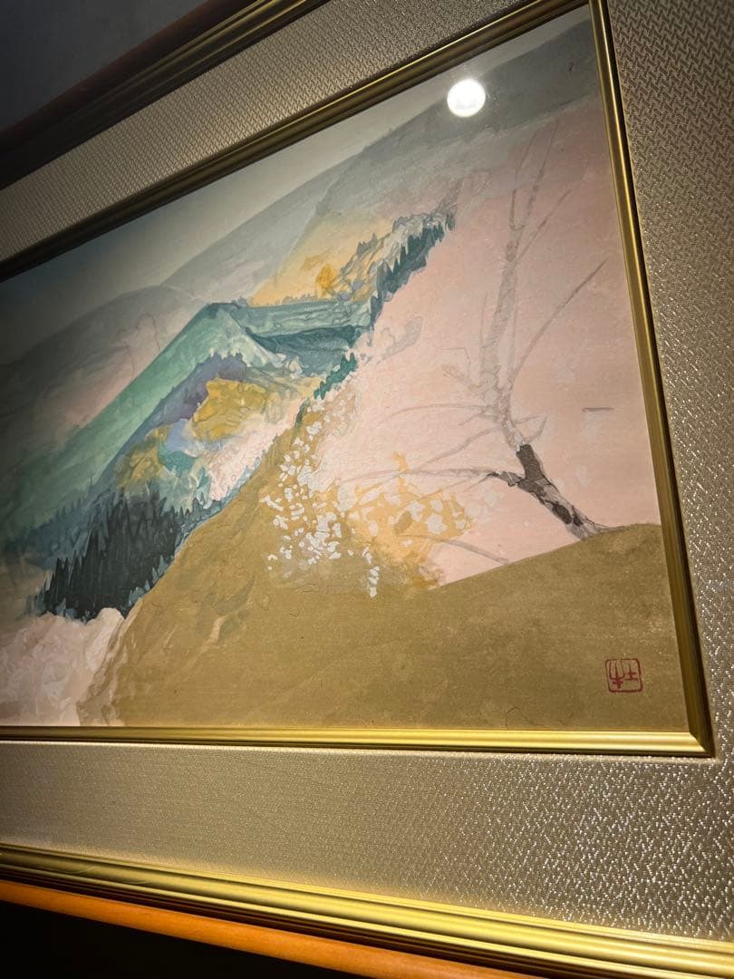 美品　奥村土牛【吉野懐古】限定250 lithograph