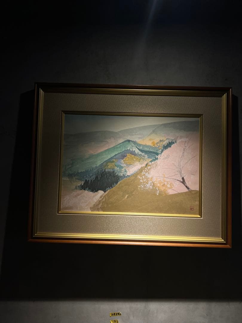 美品　奥村土牛【吉野懐古】限定250 lithograph