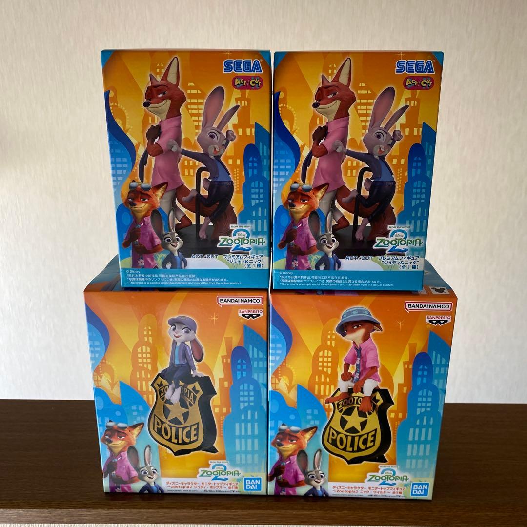 【新品・未開封】ZOOTOPIA2 フィギュアまとめ売り♪