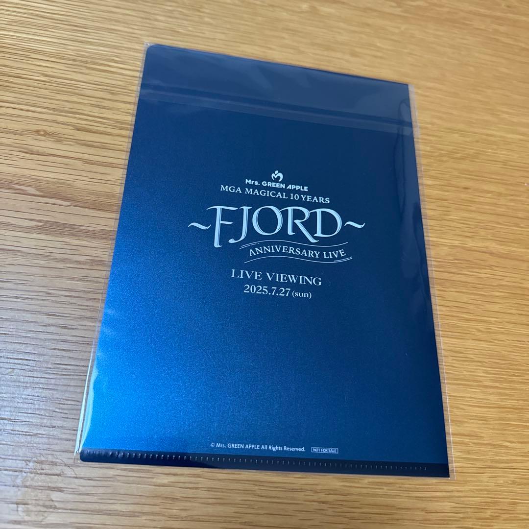 Mrs.GREEN APPLEミセスグリーンアップルFJORDフィヨルドファイル