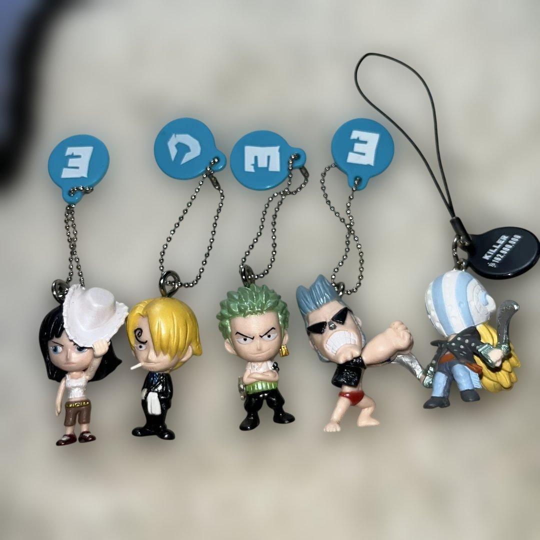 ワンピース フィギュア キーホルダー セット - メルカリ