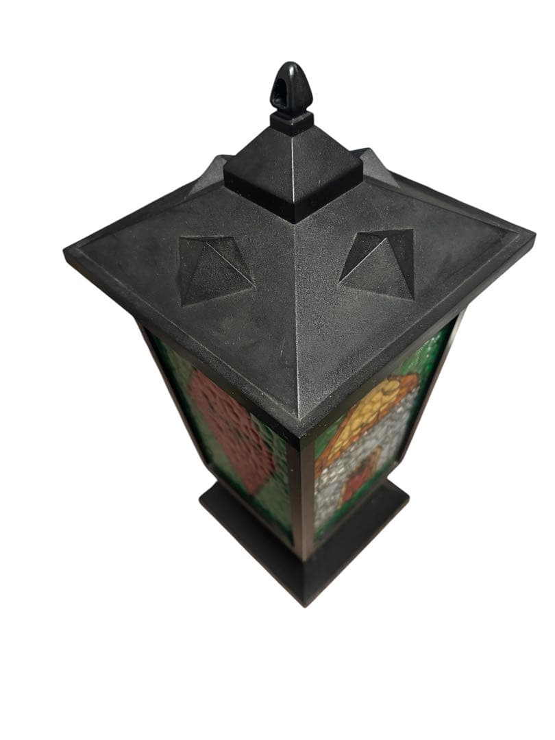 70s NIKKA WHISKY ニッカウイスキー ステンドグラス ランタン - メルカリ