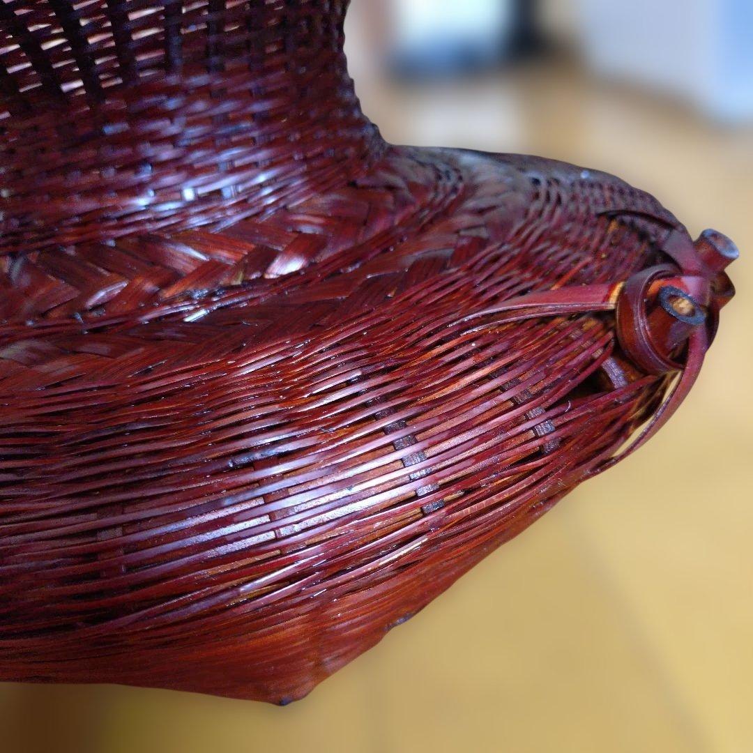 ♥♥池坊 生花 牡丹籠 花器