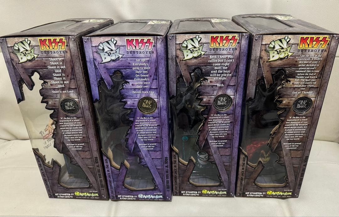 KISS DESTROYER フィギュア4体セット