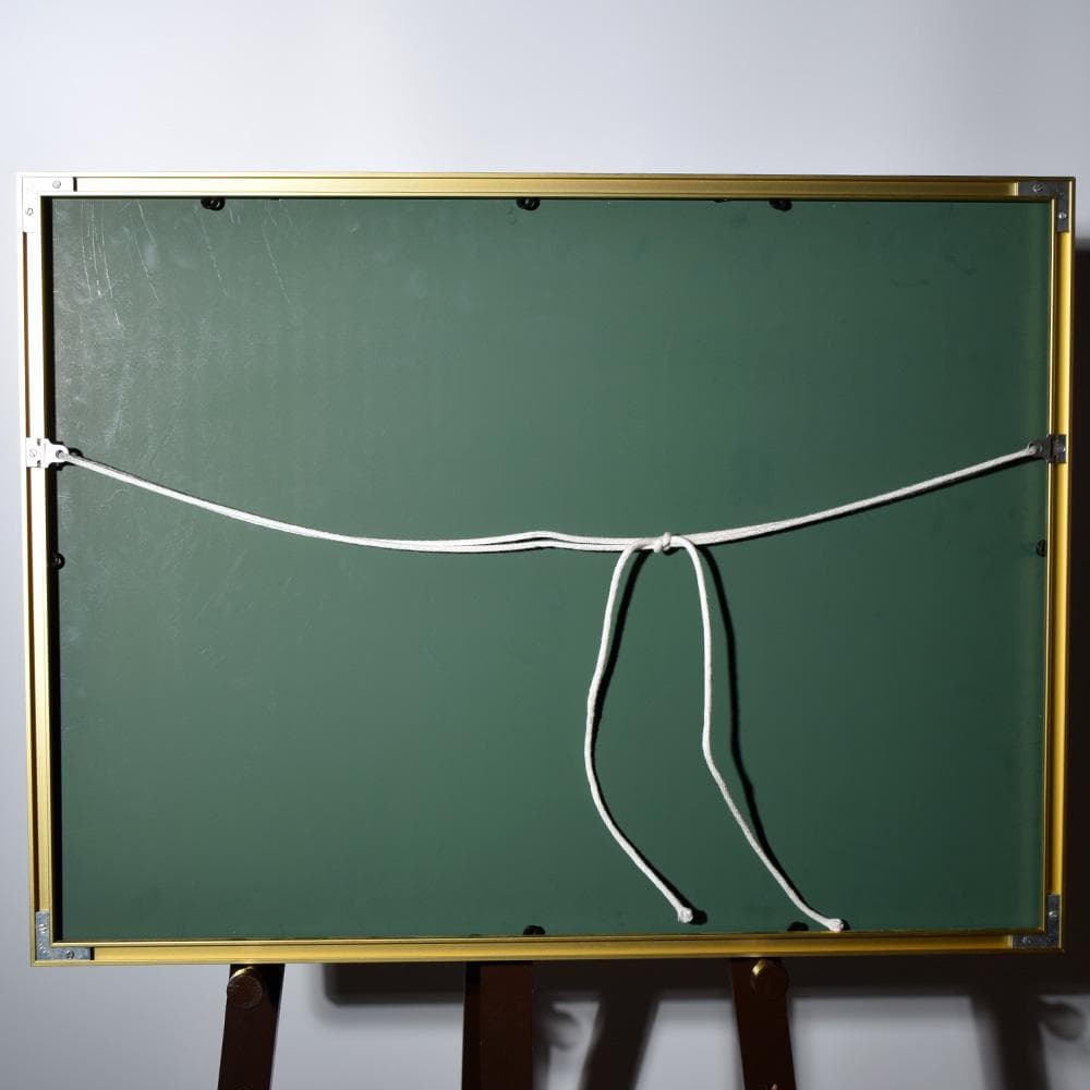 ビン・カシワ BIN KASHIWA パリの夕暮れ 師:ヒロ・ヤマガタ 額装