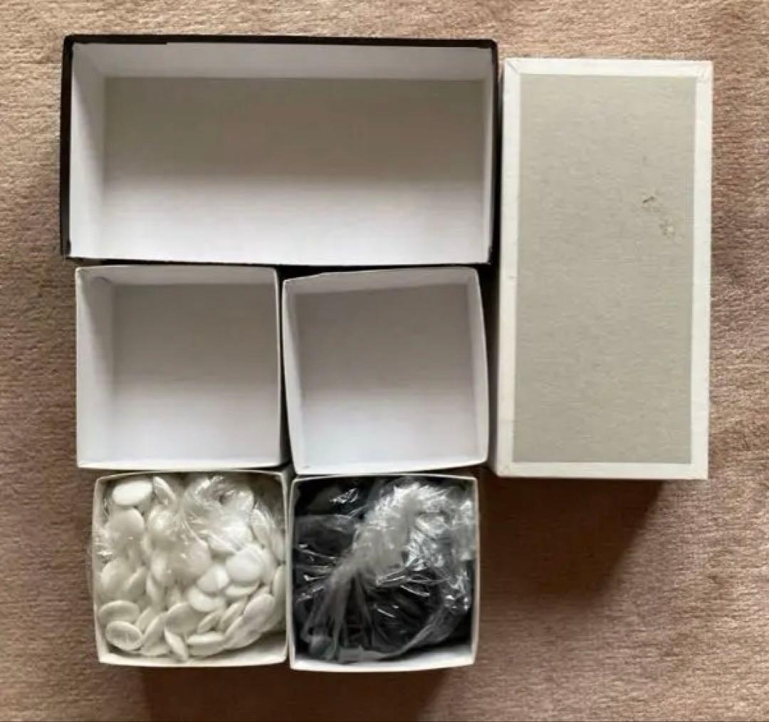 碁盤　碁石　那智黒碁石