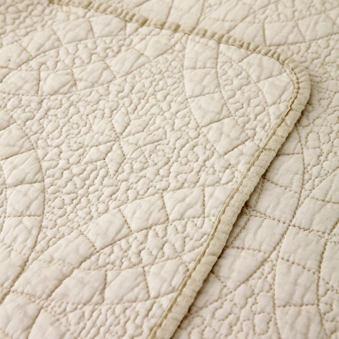 キルトベッドカバー3点セット綿マルチカバー キルティング 284A