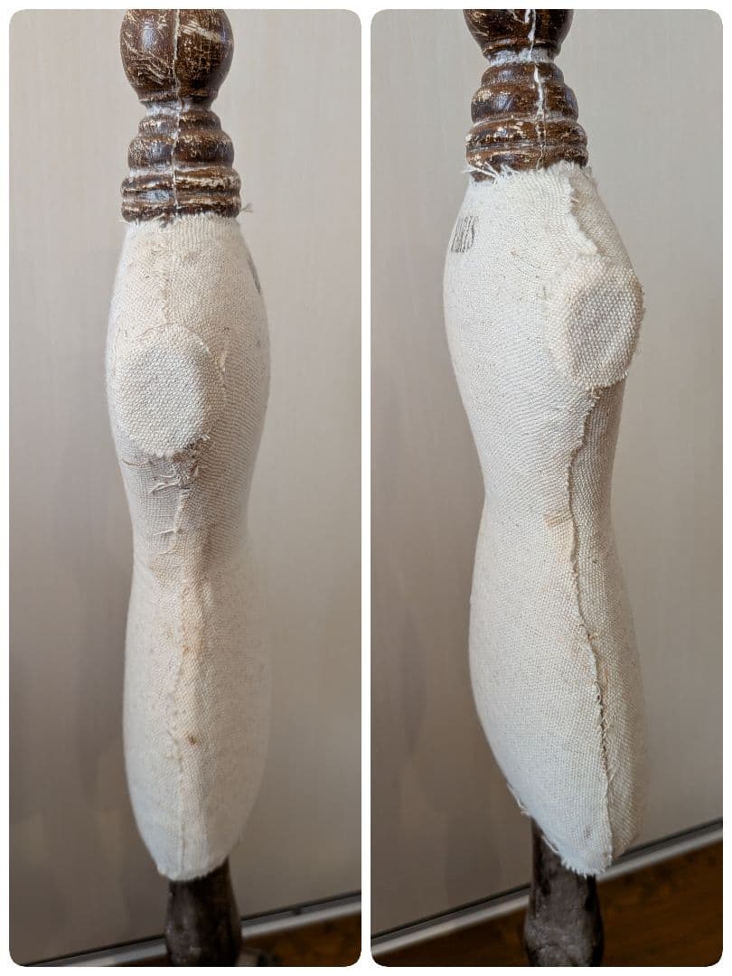 アンティーク雑貨　ミニトルソー　ランプ　サインボード