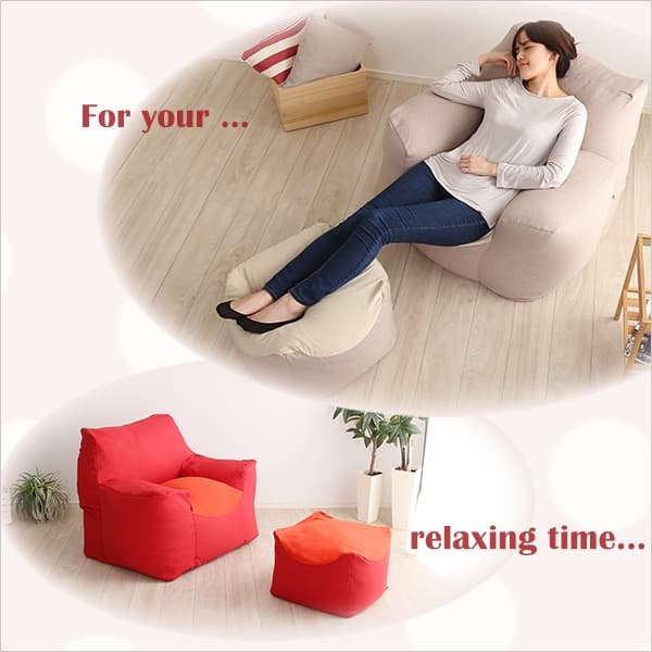 【送料無料】新感覚 クセになるスゴビーズソファ フィット クッション