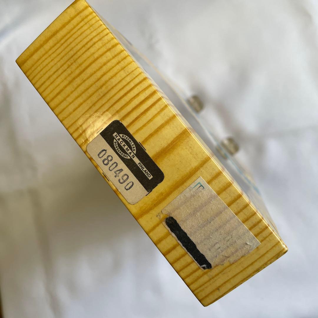 未使用　HACKMAN ハックマン テーブルナイフ　箱入6本　長さ20cm