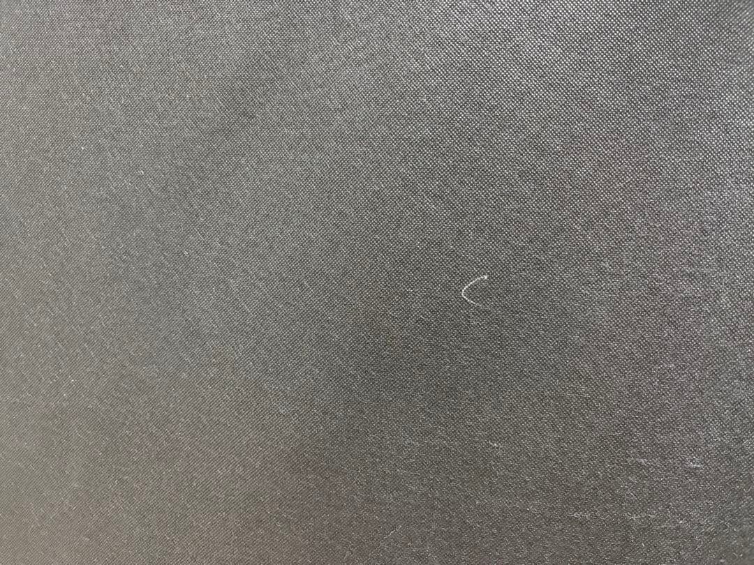 ブラウン合成皮革2人掛けソファ　オットマン　クッション2つ