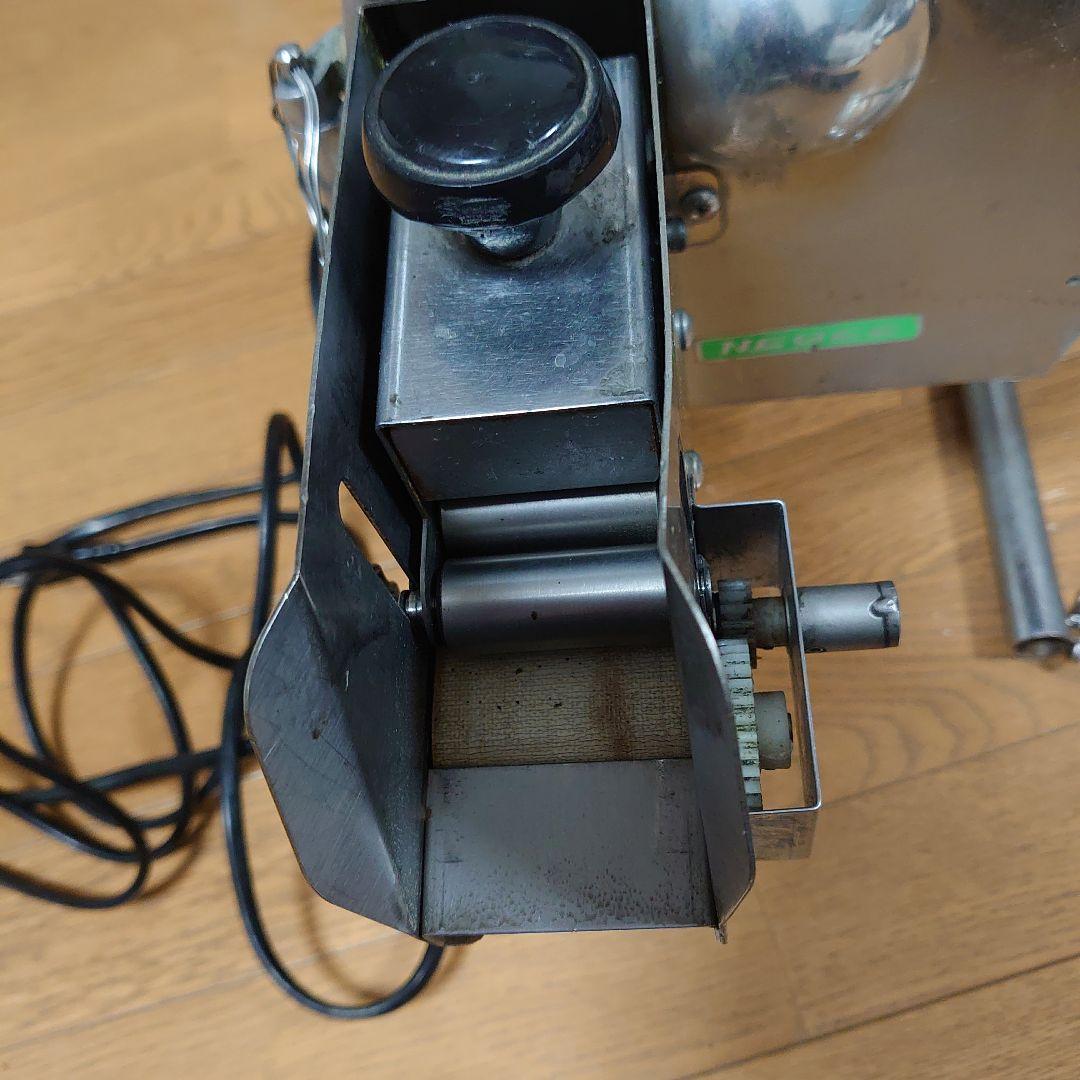 電動スライサー ステンレス製 厚さ調整可能