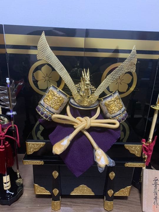 観輝兜　5月人形