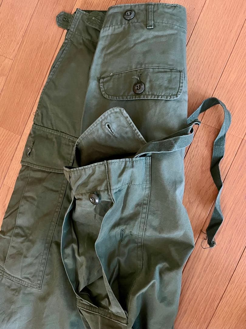 60's U.S.ARMY NAM戦 1st パンツ 初期モデル ノンリップOG