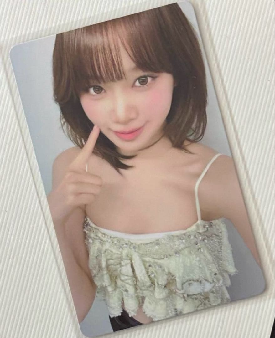 ルセラフィム チェウォン アメリカ ツアー 入場限定 zone トレカ