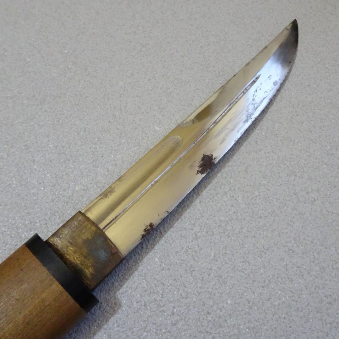 ヴ*ミ様 菊一文字 ナイフ 全長：約21cm 武具 短刀