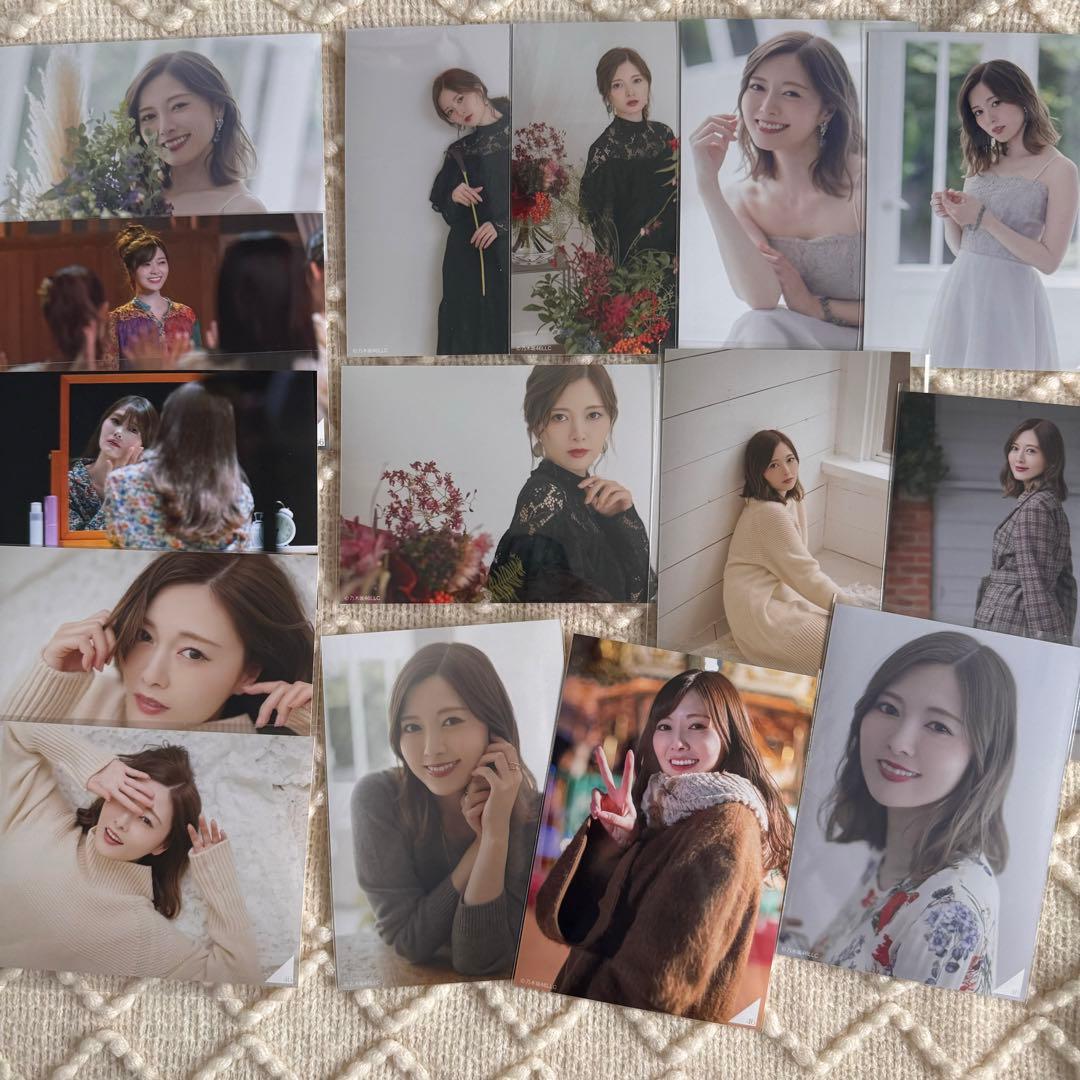 乃木坂46 生写真 白石麻衣 まとめ売り 120枚 フォトアルバム付き