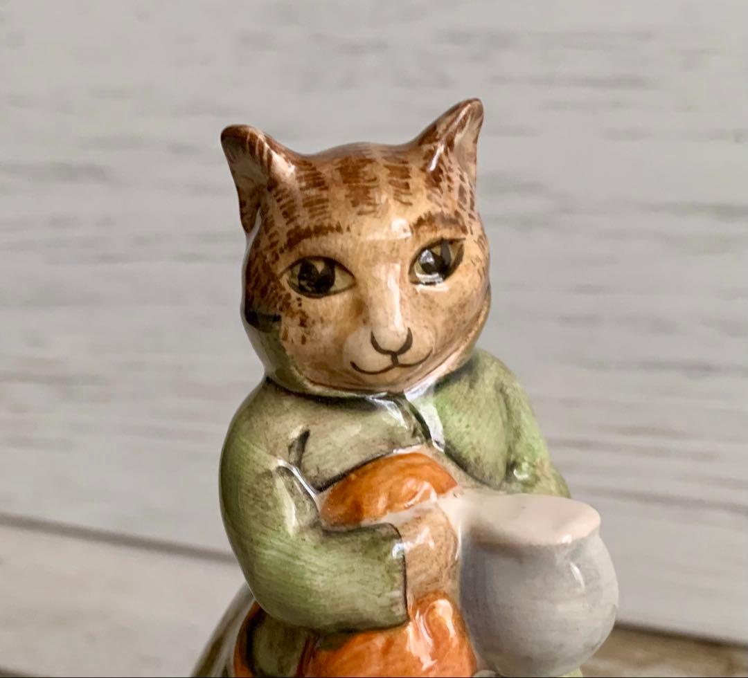 シンプキン グロースターの仕立て屋 フィギュリン ピーターラビット 置物