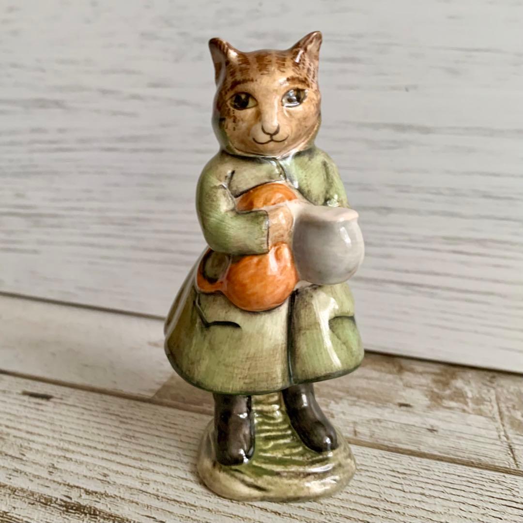 シンプキン グロースターの仕立て屋 フィギュリン ピーターラビット 置物