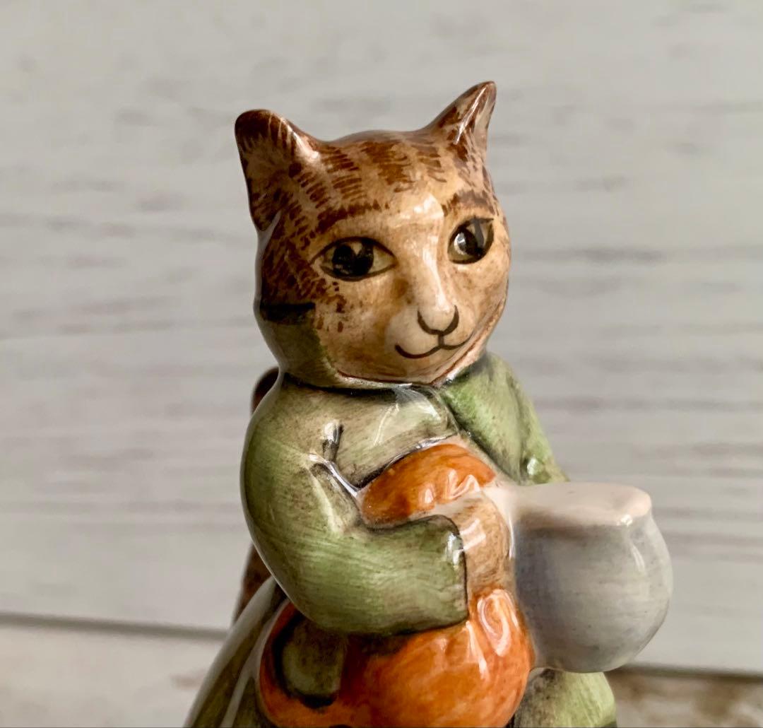 シンプキン グロースターの仕立て屋 フィギュリン ピーターラビット 置物