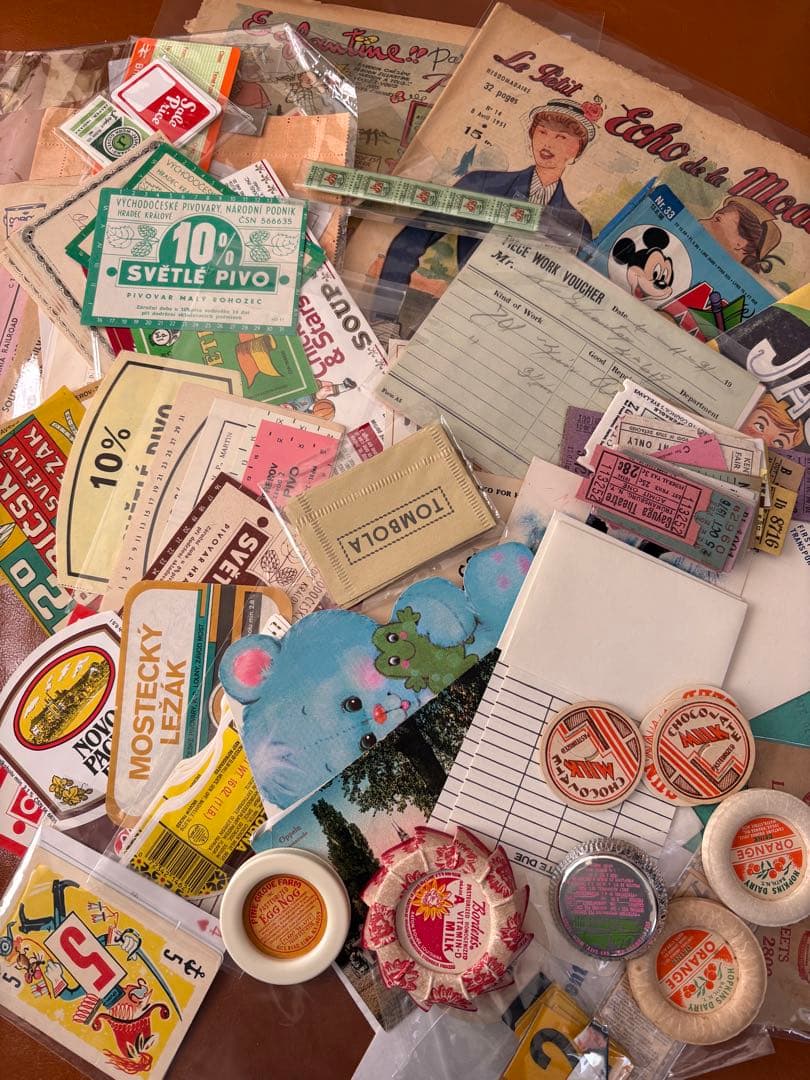 海外紙ものセット - メルカリ