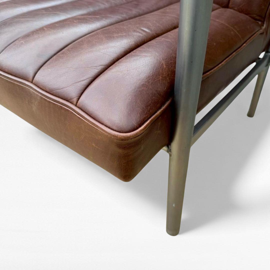 廃盤クラッシュゲート tabu Leather Works DINER ソファ