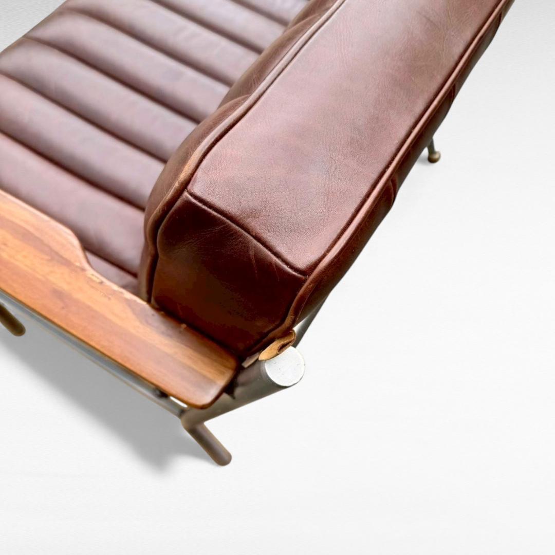 廃盤クラッシュゲート tabu Leather Works DINER ソファ