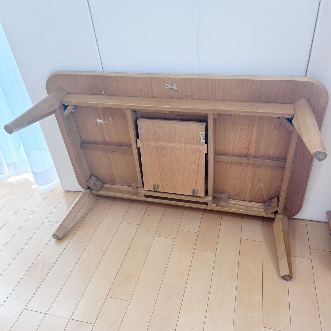 ニトリ 伸長式座卓 リベラルYN LBR